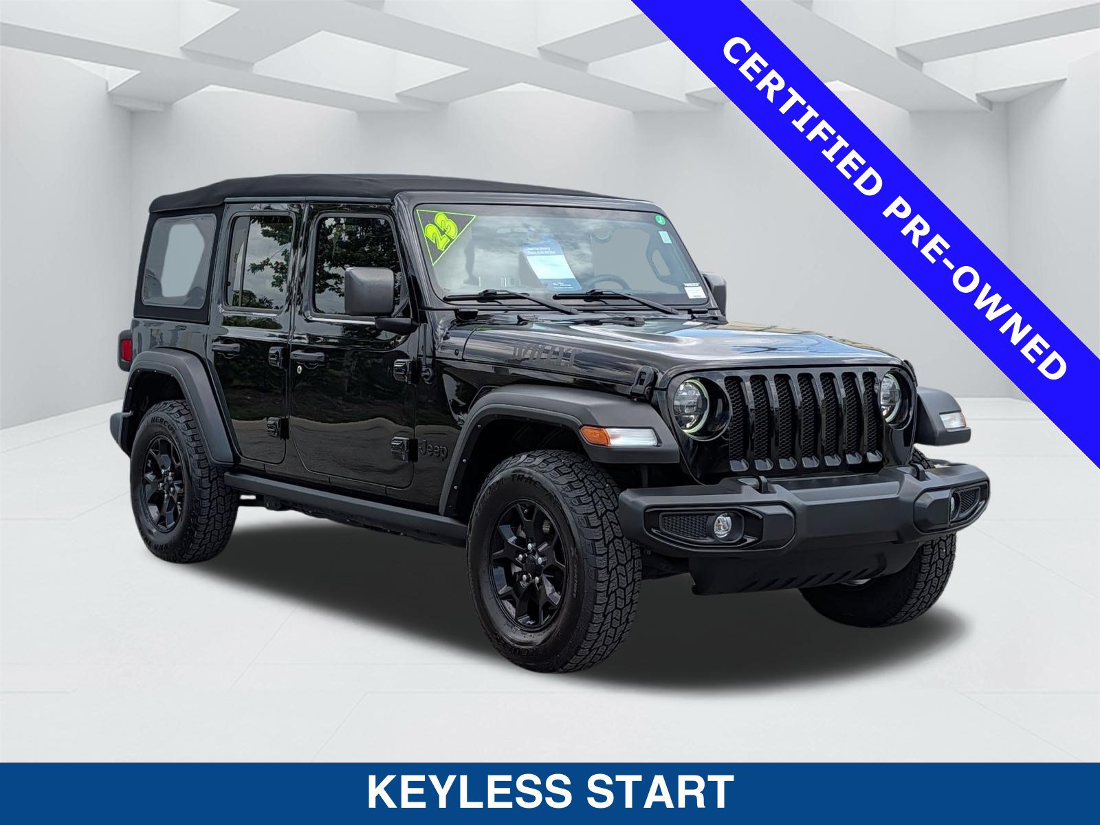 Used 2023 Jeep Wrangler Unlimited Sport AWD/4WD video 3