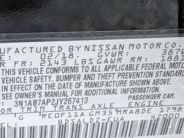 Used 2018 Nissan Sentra SV FWD image 23