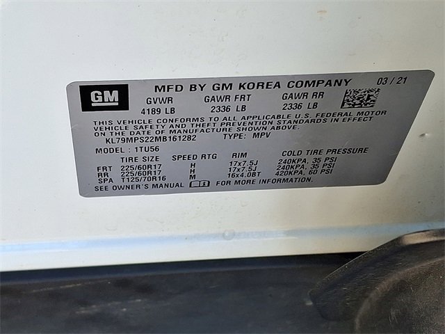 Used 2021 Chevrolet TrailBlazer LT image 20