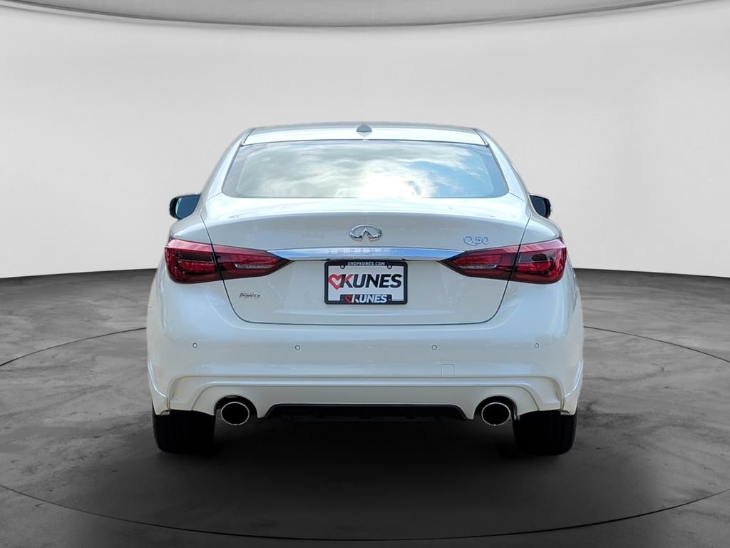Used 2023 INFINITI Q50 Luxe w/ Cargo Package AWD/4WD image 6