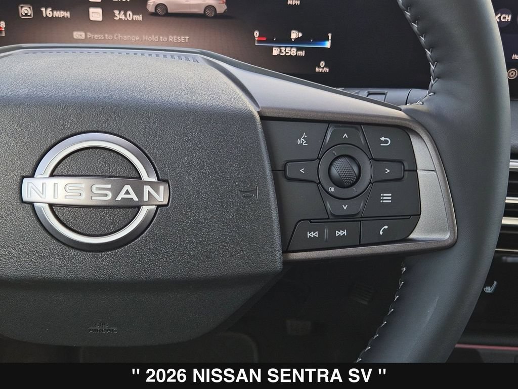 New 2026 Nissan Sentra SV w/ SV Convenience Package FWD image 26