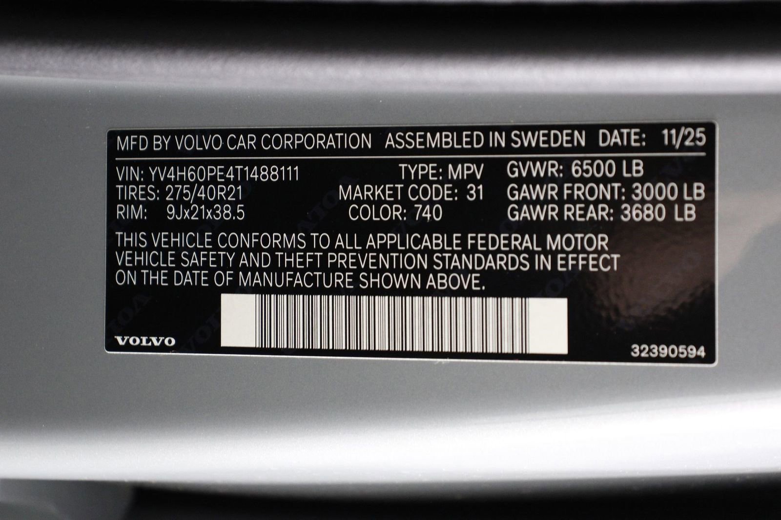 New 2026 Volvo XC90 T8 Plus image 17