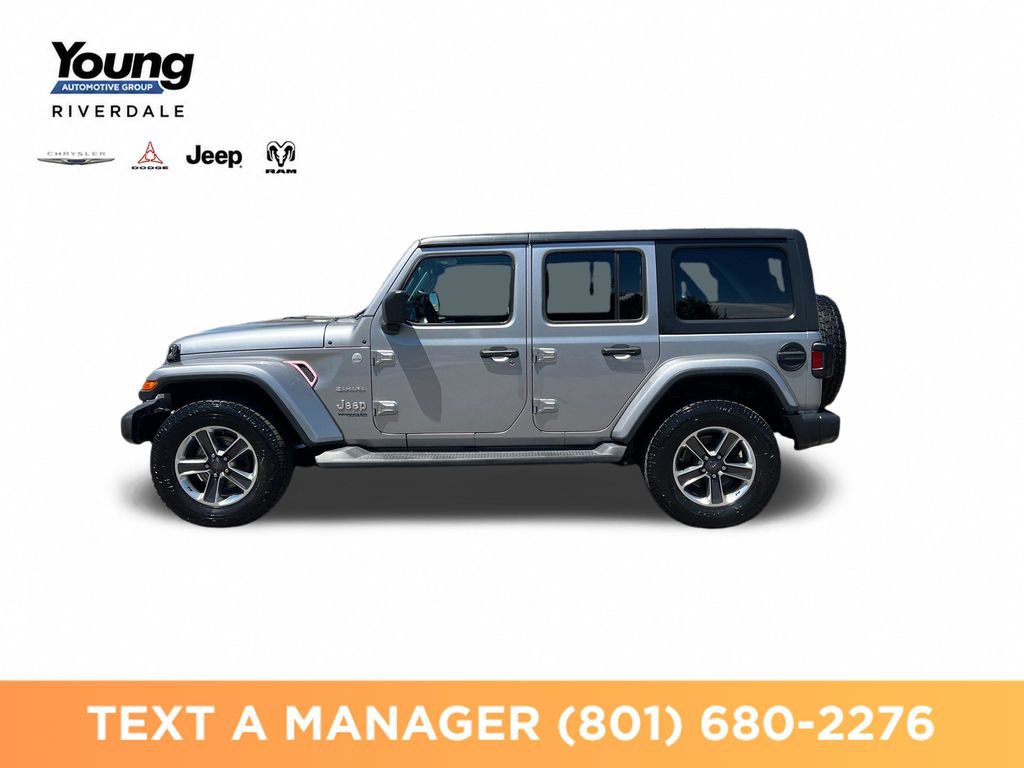 Used 2019 Jeep Wrangler Unlimited Sahara AWD/4WD image 2
