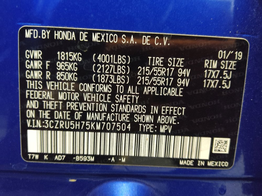 Used 2019 Honda HR-V EX-L image 33