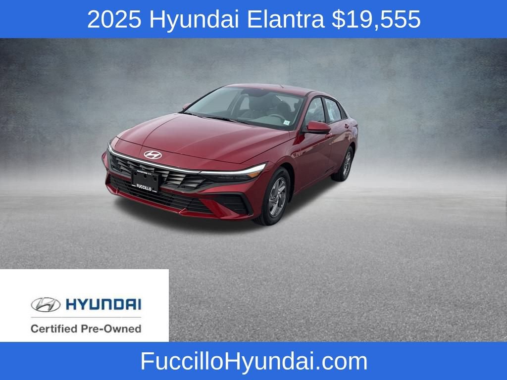 Certified 2025 Hyundai Elantra SE