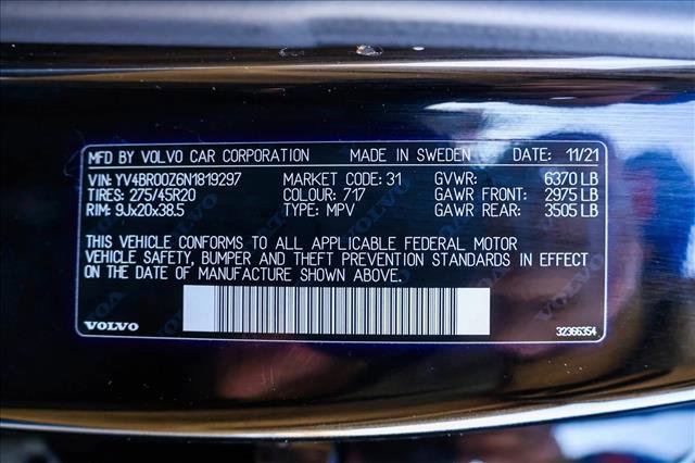 Used 2022 Volvo XC90 T8 Inscription Expression w/ Climate Package image 30