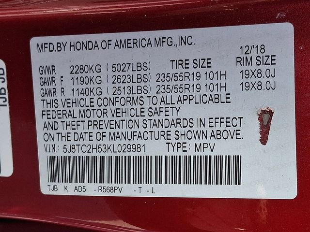 Used 2019 Acura RDX w/ Technology Package AWD/4WD image 28