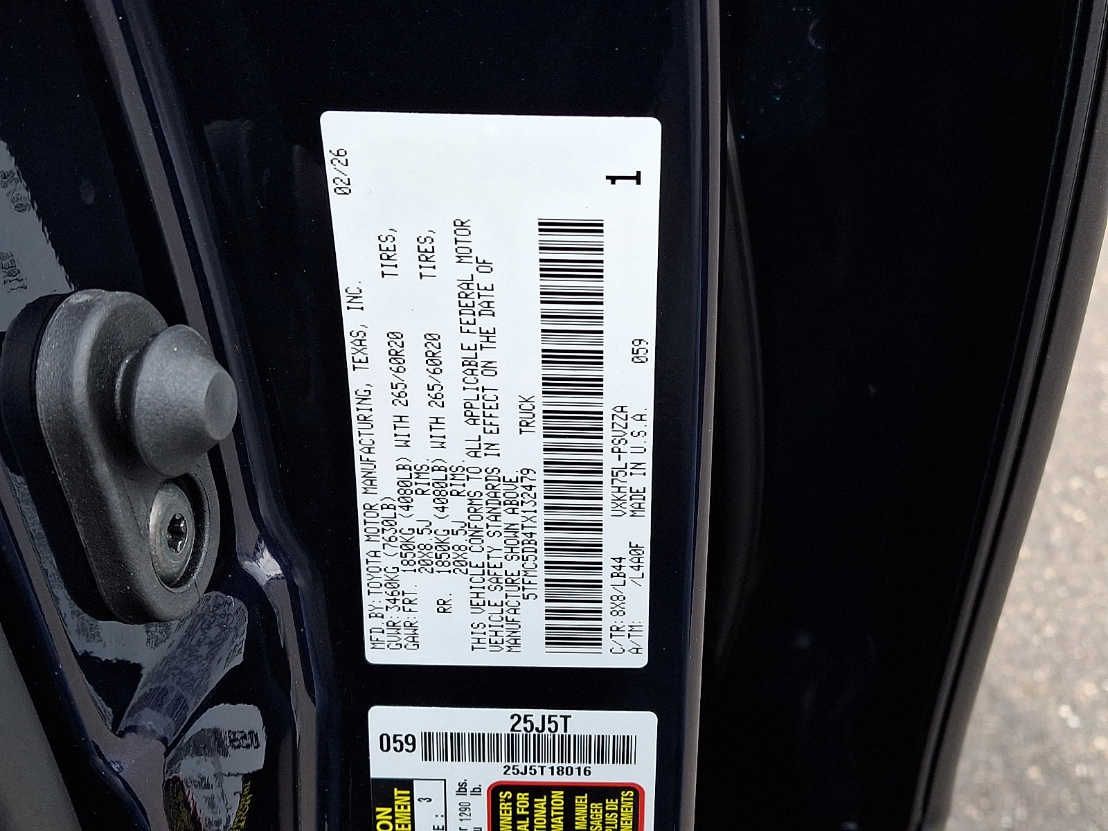 New 2026 Toyota Tundra 1794 Edition image 14