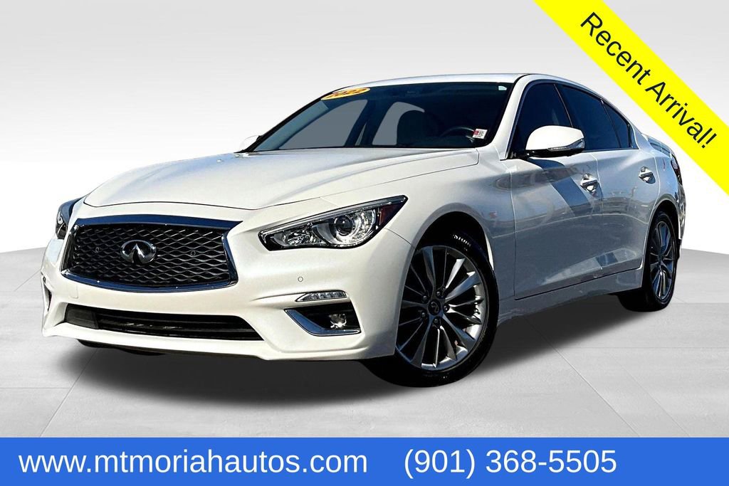 Used 2022 INFINITI Q50 Luxe w/ Cargo Package