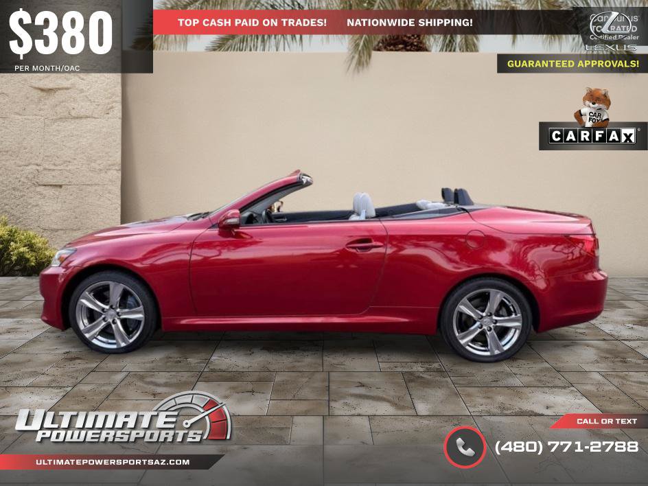 Used 2012 Lexus IS 350C w/ Luxury Pkg RWD image 4