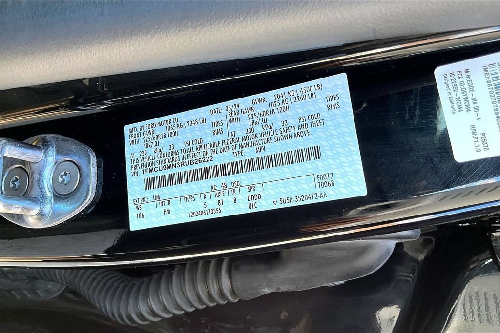 Used 2024 Ford Escape ST-Line w/ Tech Pack #1 AWD/4WD image 32