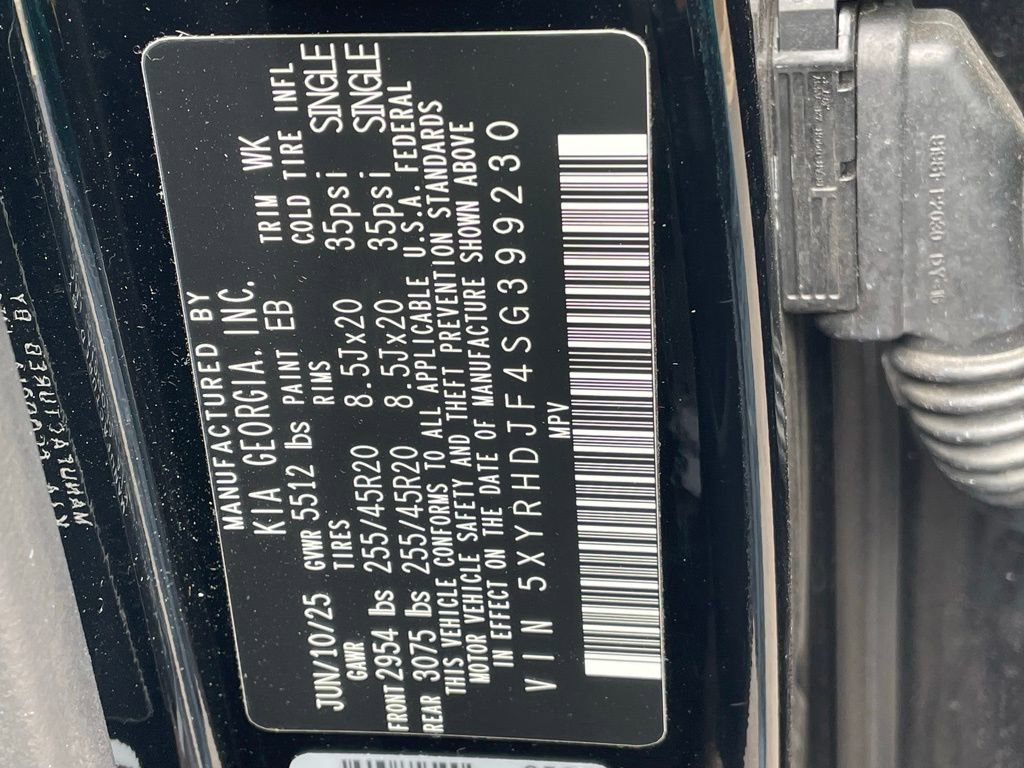 New 2025 Kia Sorento X-Line EX image 35