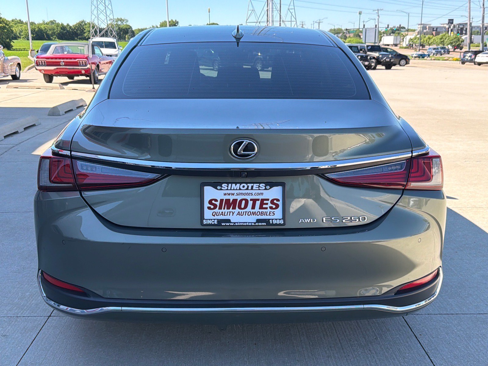 Used 2021 Lexus ES 250 w/ Premium Package AWD/4WD image 7