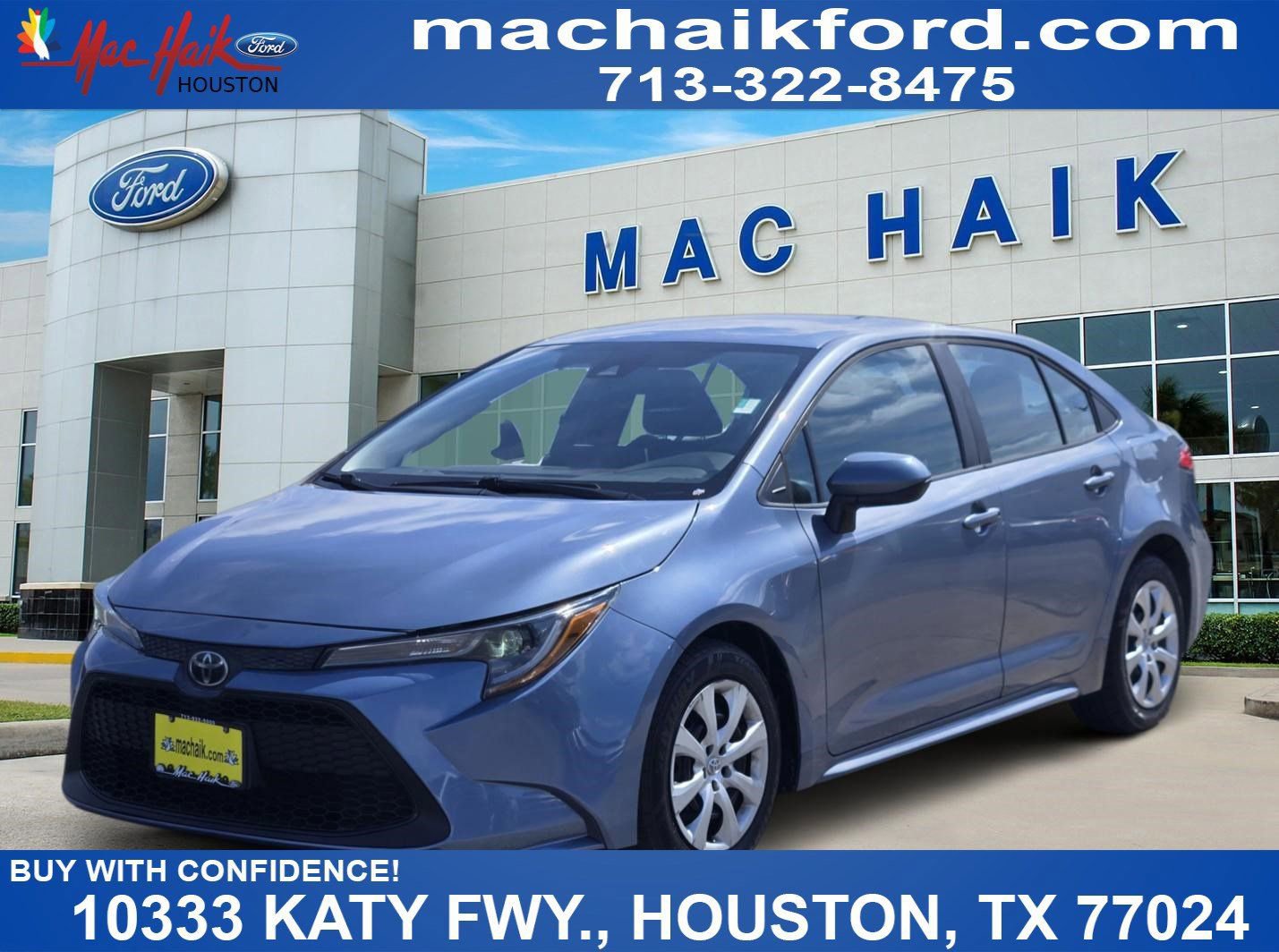 Used 2020 Toyota Corolla LE FWD video 1