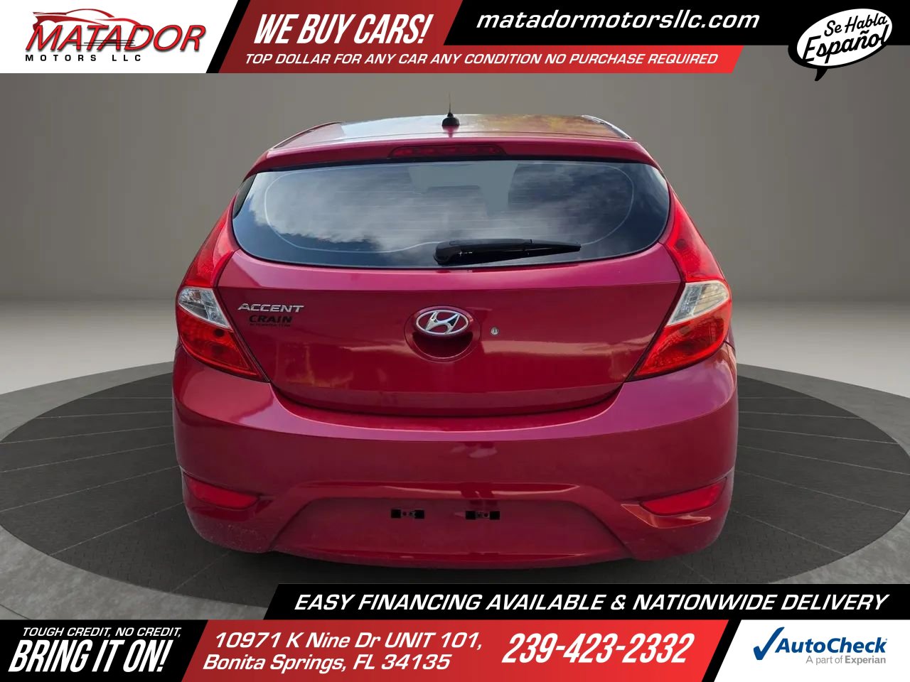 Used 2013 Hyundai Accent GS FWD image 6