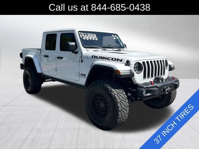 Used 2021 Jeep Gladiator Rubicon AWD/4WD image 3