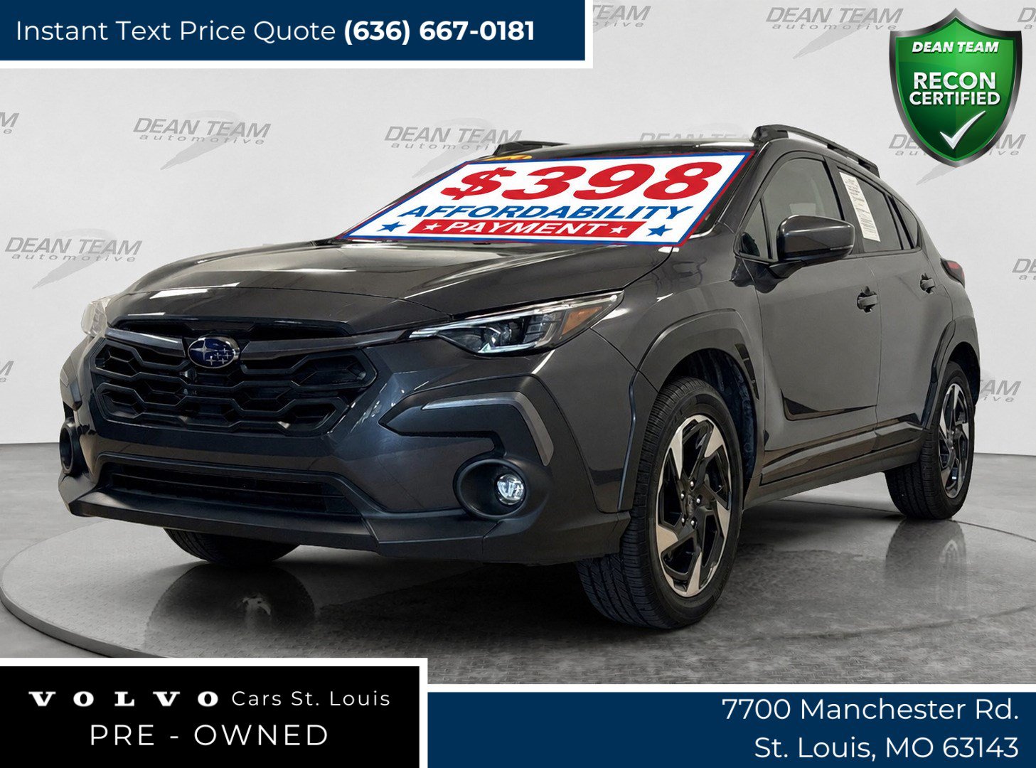 Used 2024 Subaru Crosstrek 2.5i Limited w/ Crosstrek Mirror Package