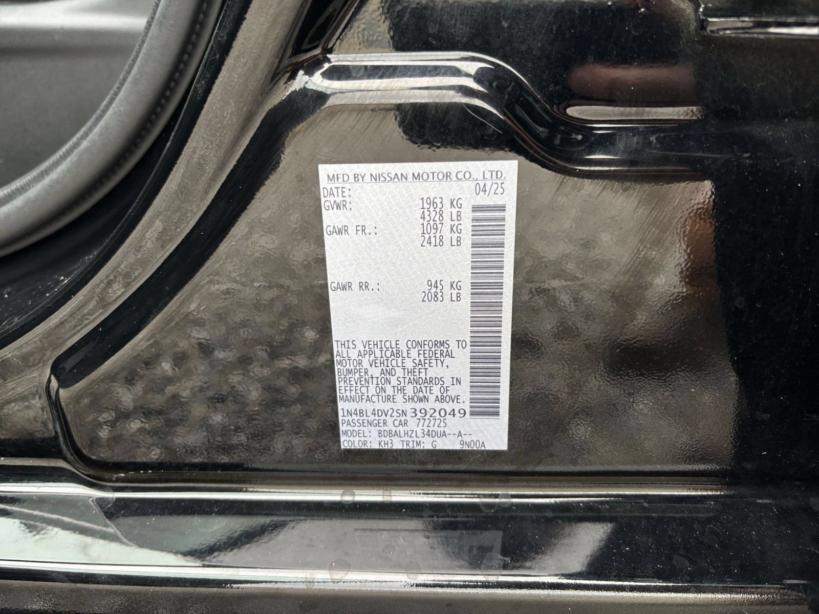 Used 2025 Nissan Altima 2.5 SV FWD image 29