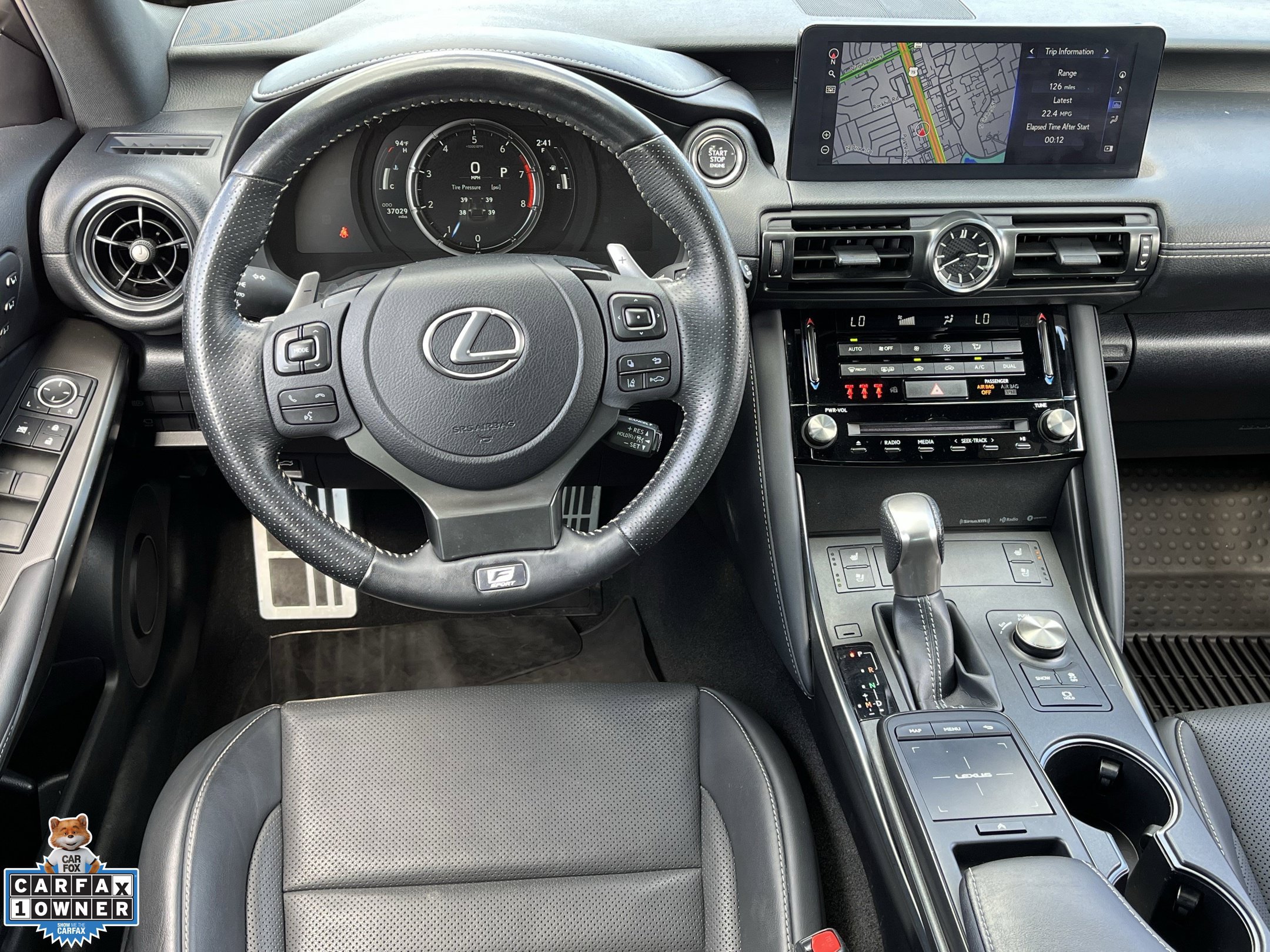 Used 2024 Lexus IS 350 F Sport w/ Navigation Package RWD image 12