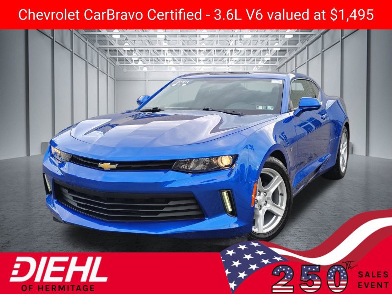 Certified 2018 Chevrolet Camaro LT