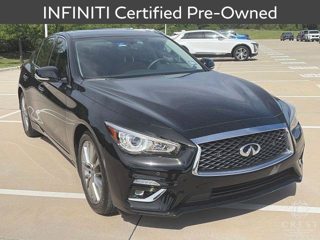 Certified 2023 INFINITI Q50 Luxe w/ Cargo Package AWD/4WD image 1