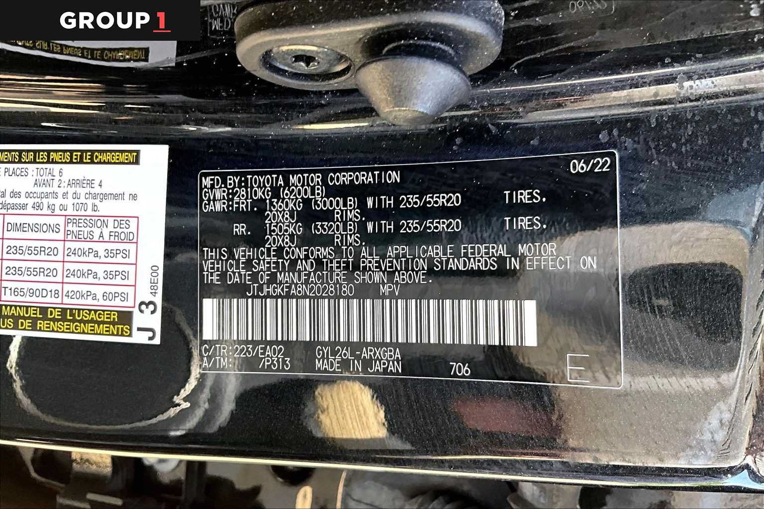 Certified 2022 Lexus RX 450hL AWD w/ Premium Package image 37