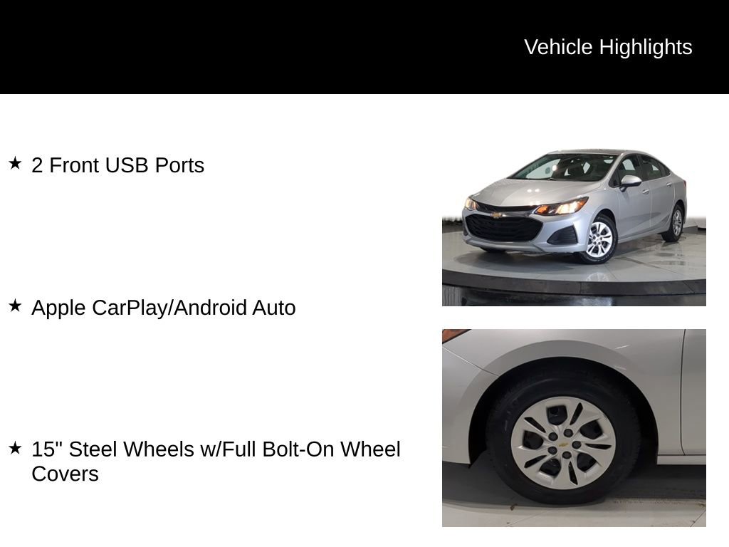 Used 2019 Chevrolet Cruze LS w/ LS Fleet Convenience Package FWD image 13
