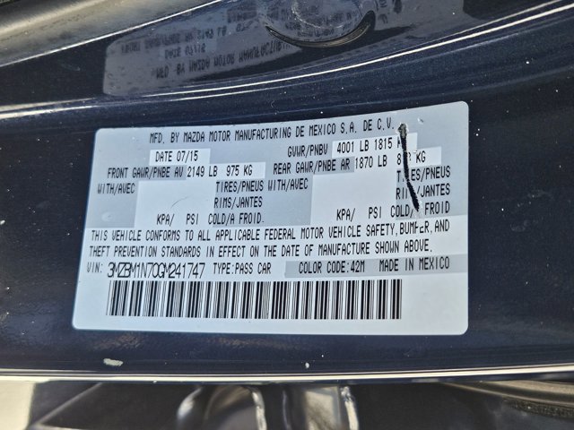 Used 2016 MAZDA MAZDA3 i Grand Touring image 24