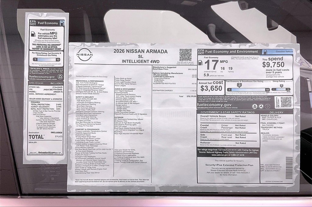 New 2026 Nissan Armada SL image 14