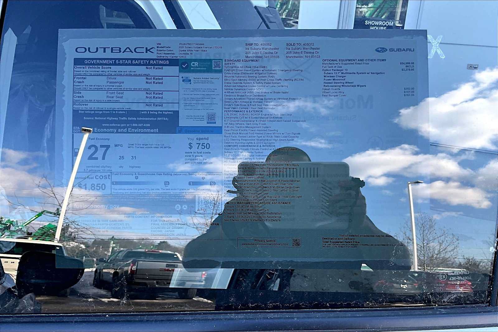 New 2026 Subaru Outback Premium AWD/4WD image 19
