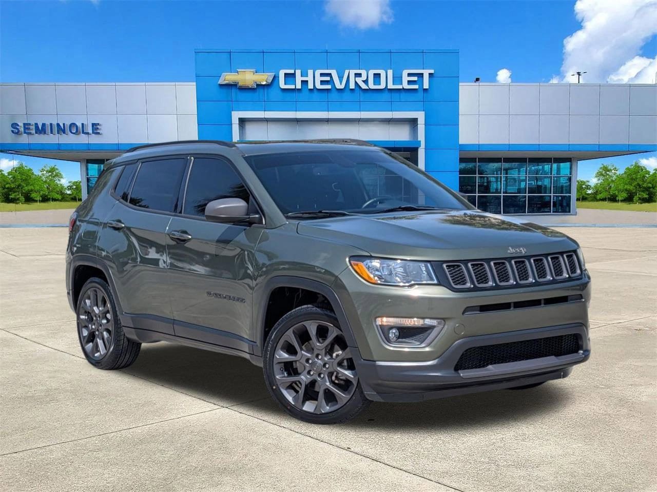 Used 2021 Jeep Compass Latitude w/ Sun and Sound Group FWD image 1