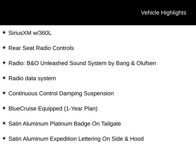 New 2025 Ford Expedition Max Platinum w/ Platinum Ultimate Package AWD/4WD image 20