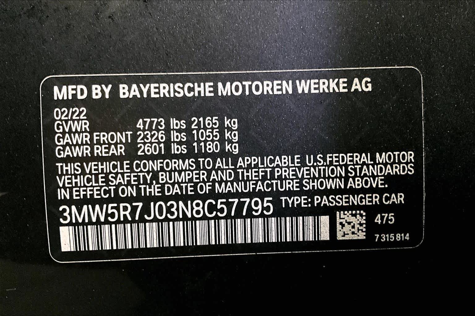 Used 2022 BMW 330i xDrive Sedan w/ Premium Package 2 AWD/4WD image 33