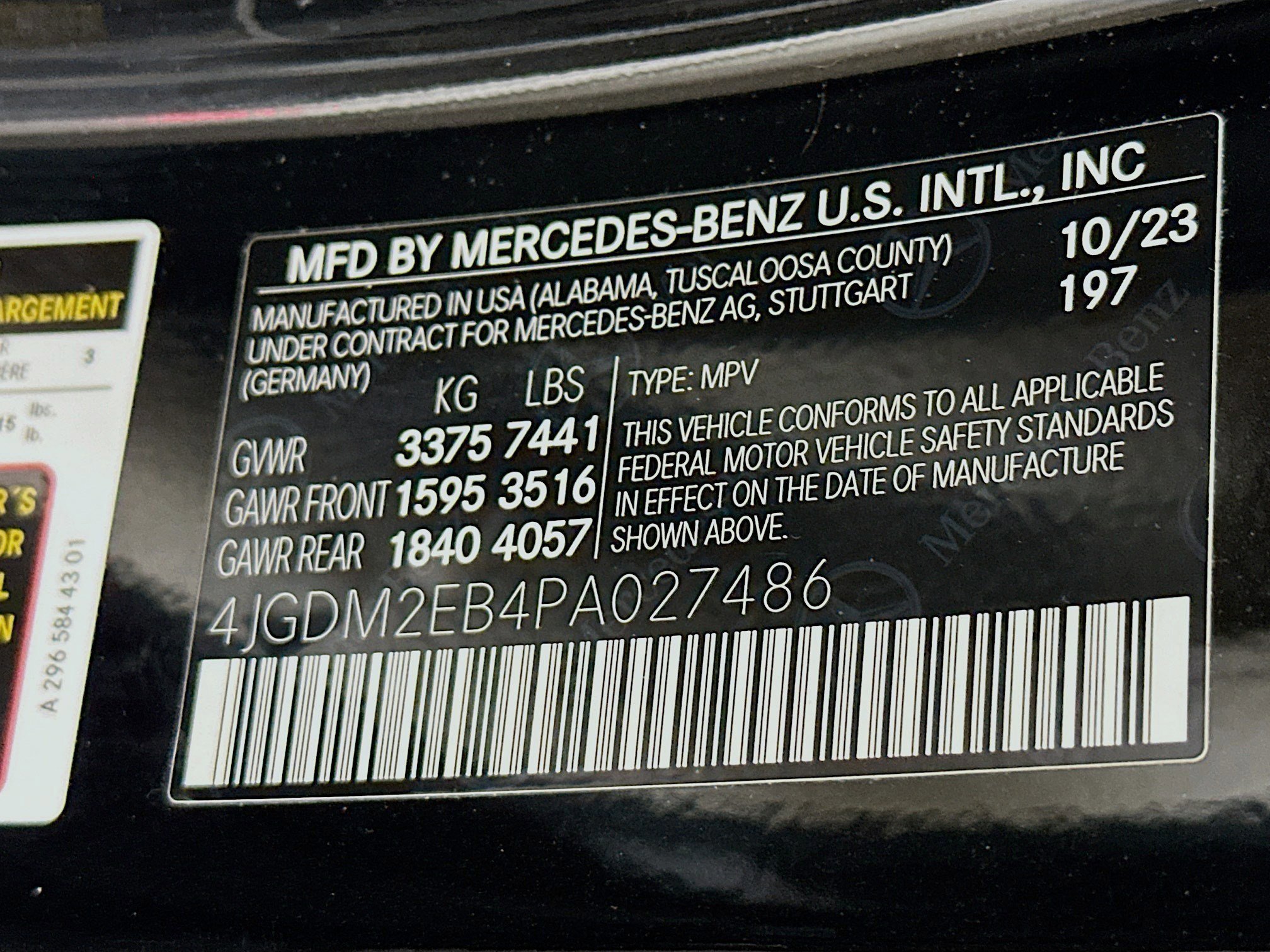 Used 2023 Mercedes-Benz EQS 450+ 4MATIC SUV image 36