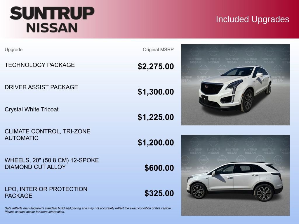 Used 2024 Cadillac XT5 Sportv w/ Technology Package image 2