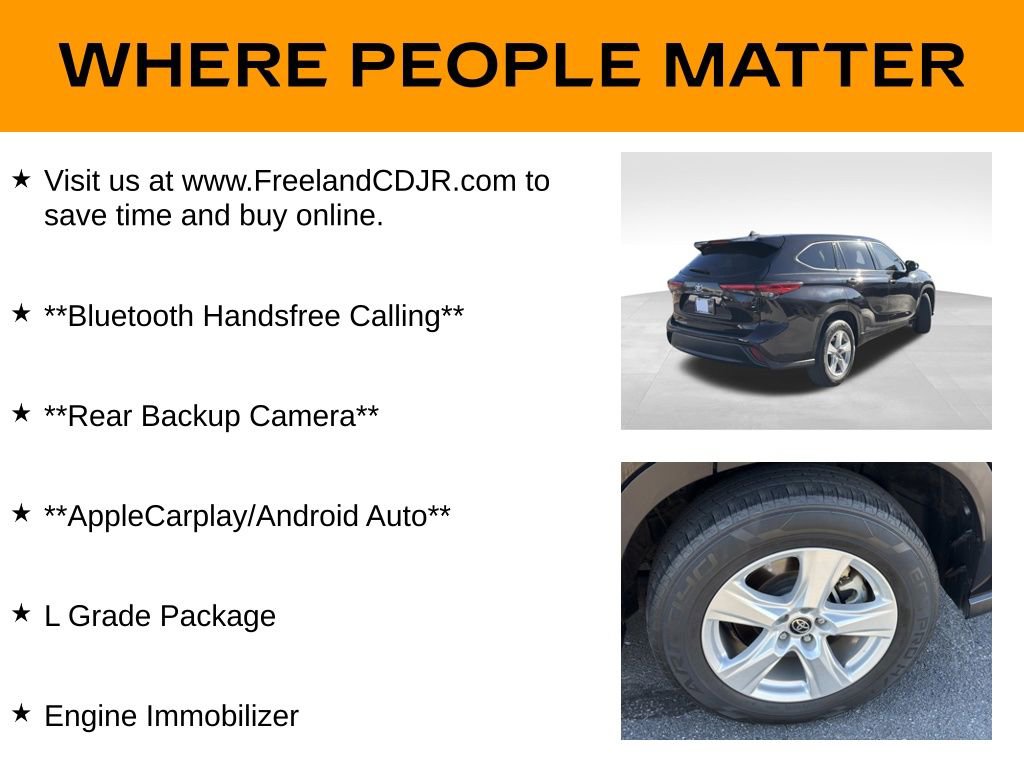 Used 2022 Toyota Highlander L image 34