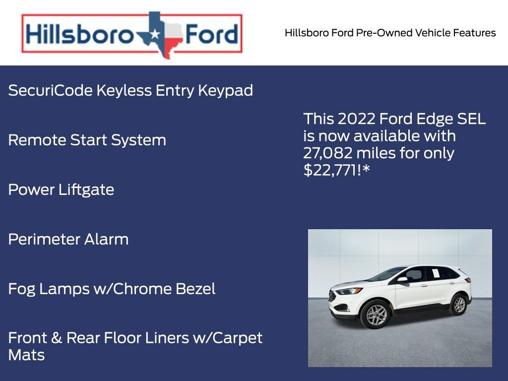 Used 2022 Ford Edge SEL w/ Convenience Package image 9