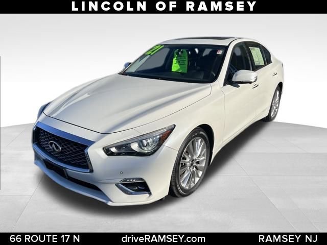 Used 2021 INFINITI Q50 Luxe w/ Cargo Package