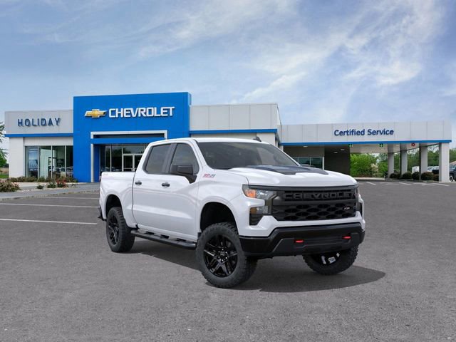 New 2026 Chevrolet Silverado 1500 Custom Trail Boss w/ LPO, Dark Essentials Package