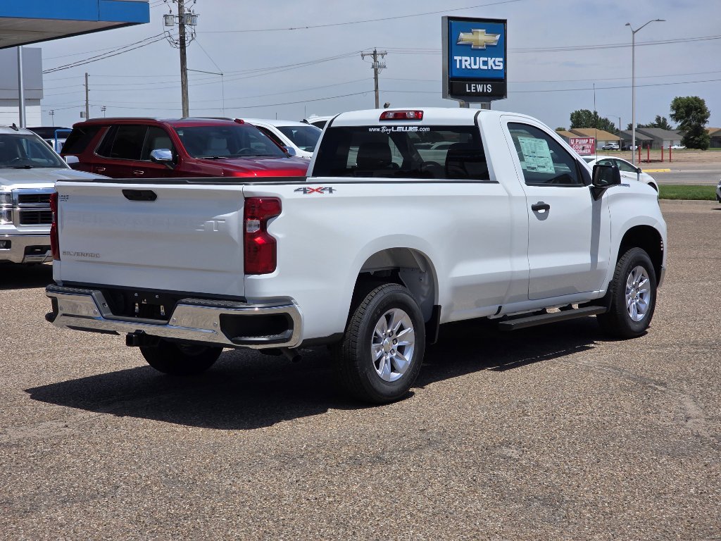 New 2025 Chevrolet Silverado 1500 W/T w/ WT Safety Package AWD/4WD image 8