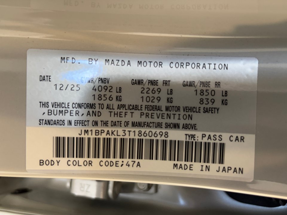 Certified 2026 MAZDA MAZDA3 s Sport FWD image 34