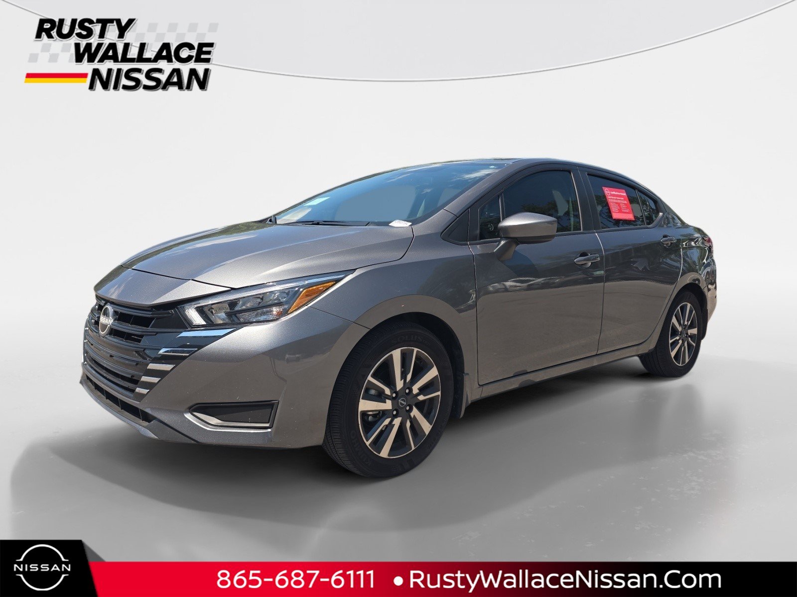 Certified 2025 Nissan Versa SV w/ Trunk Package FWD image 1