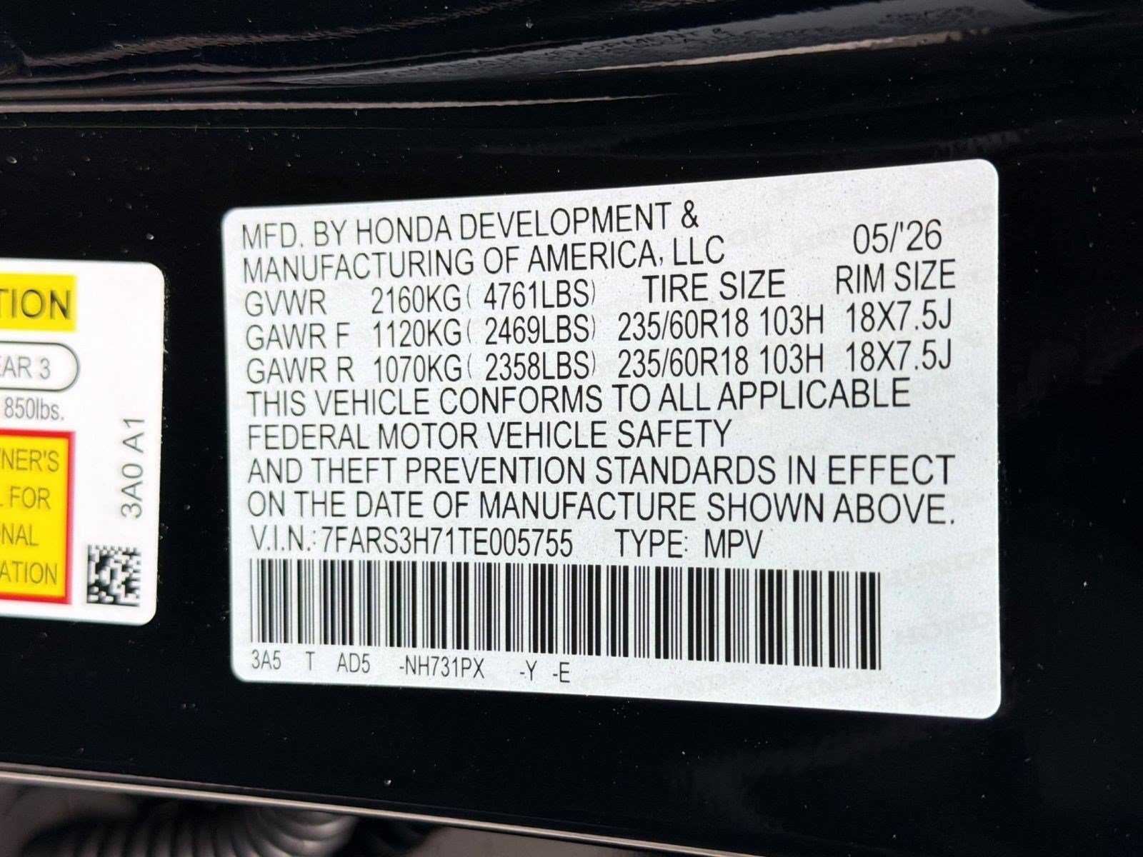 New 2026 Honda CR-V EX-L image 18