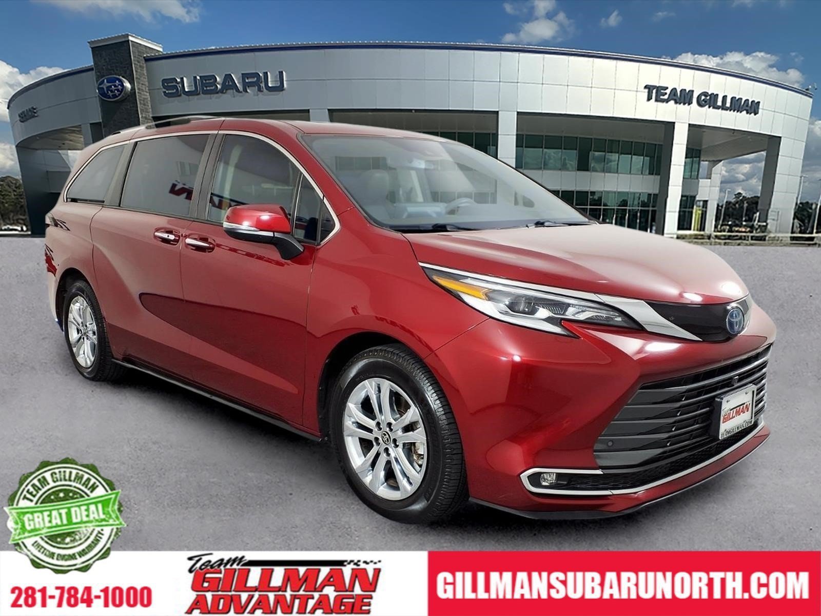 Used 2022 Toyota Sienna Platinum