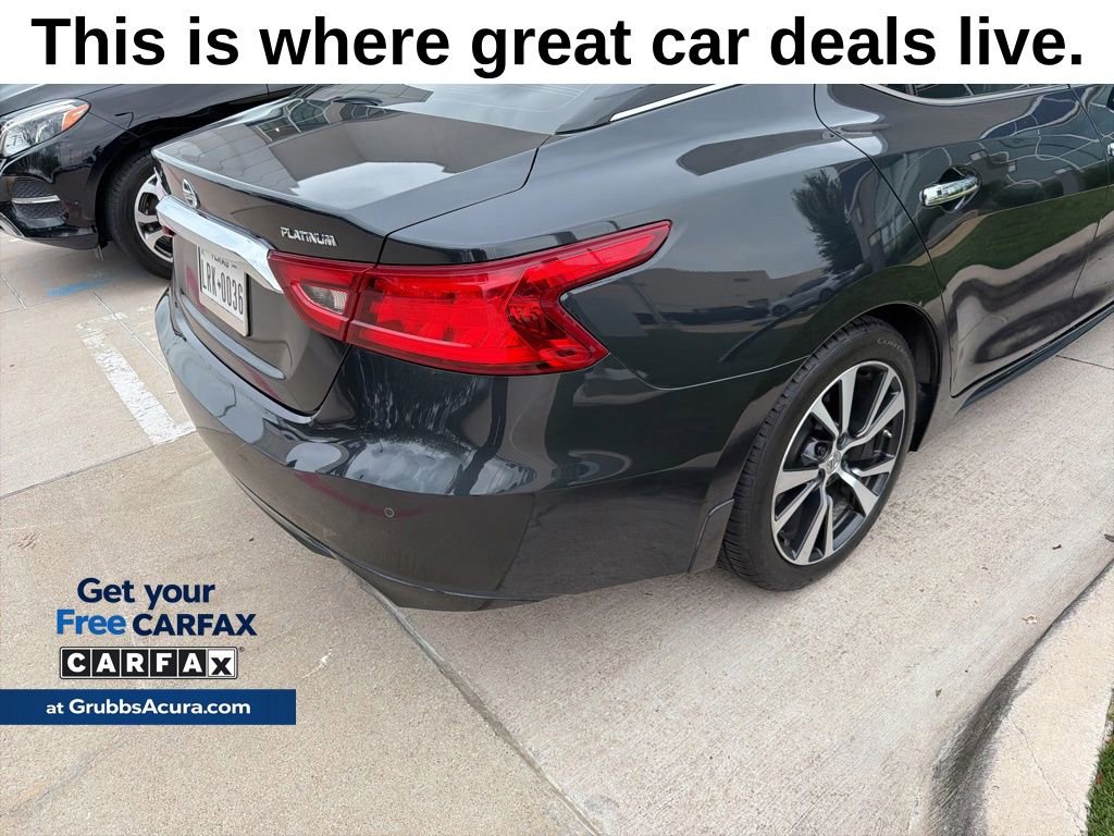 Used 2017 Nissan Maxima Platinum FWD image 2