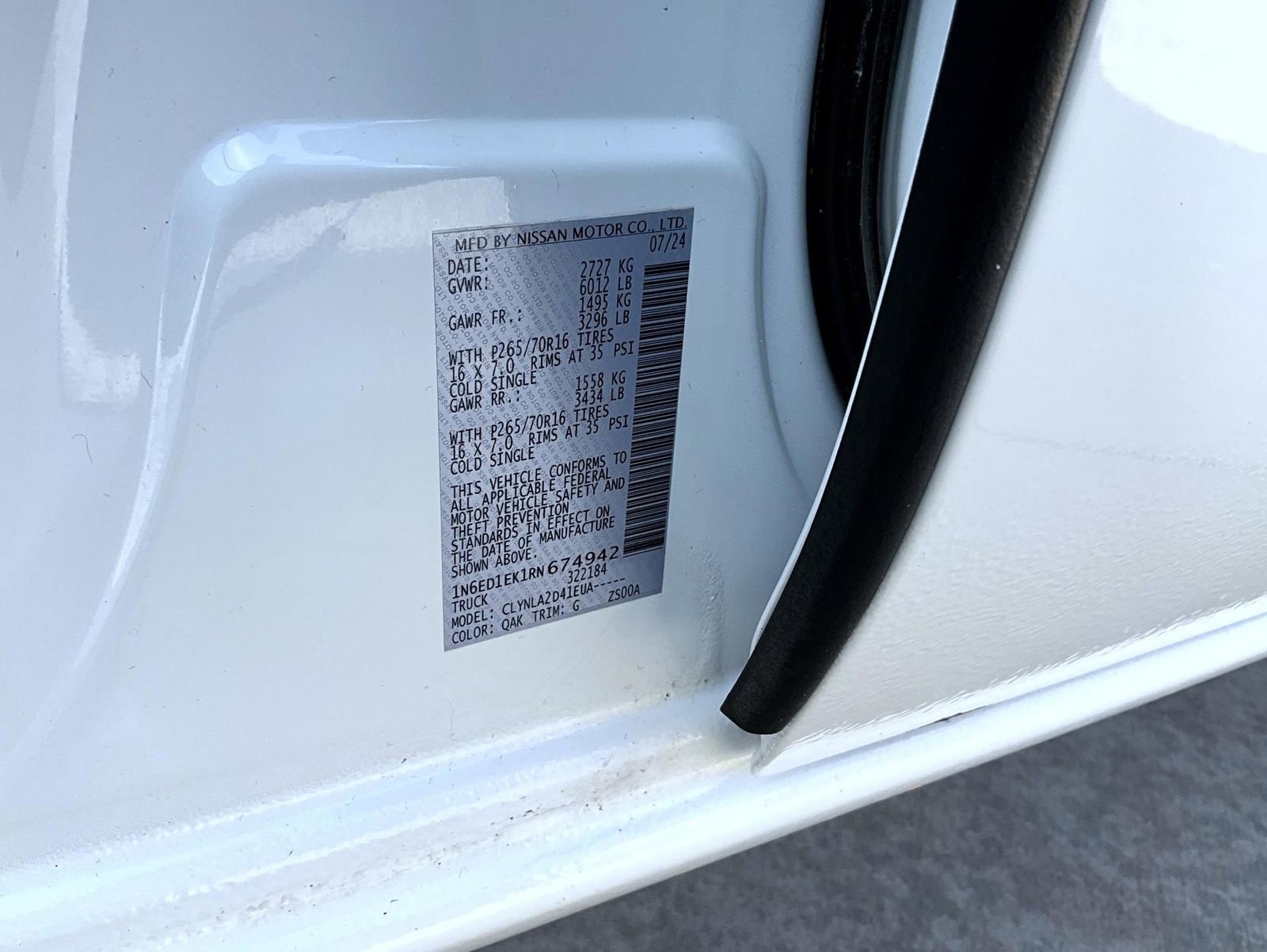 Certified 2024 Nissan Frontier S image 25