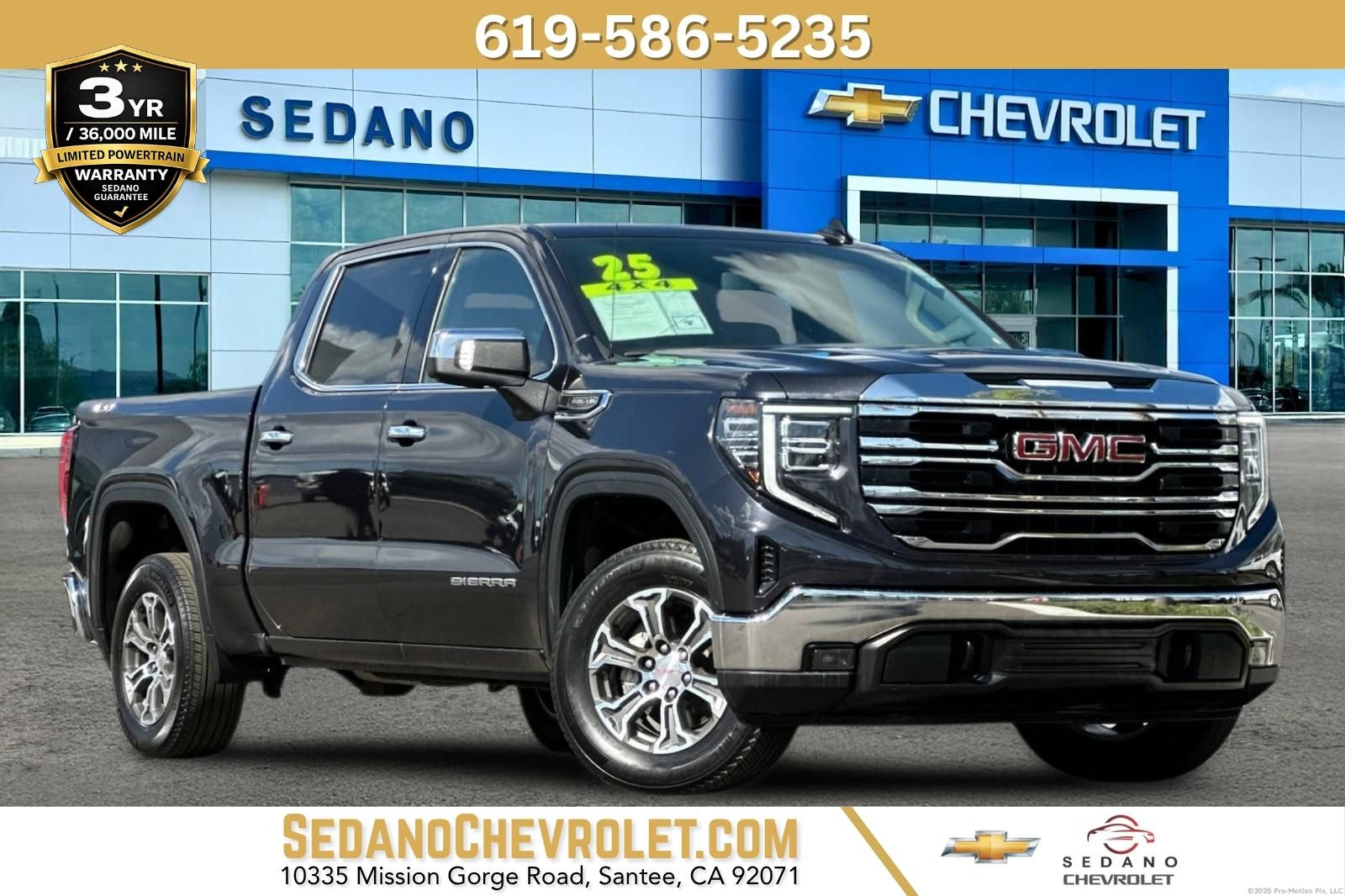 Used 2025 GMC Sierra 1500 SLT AWD/4WD image 1