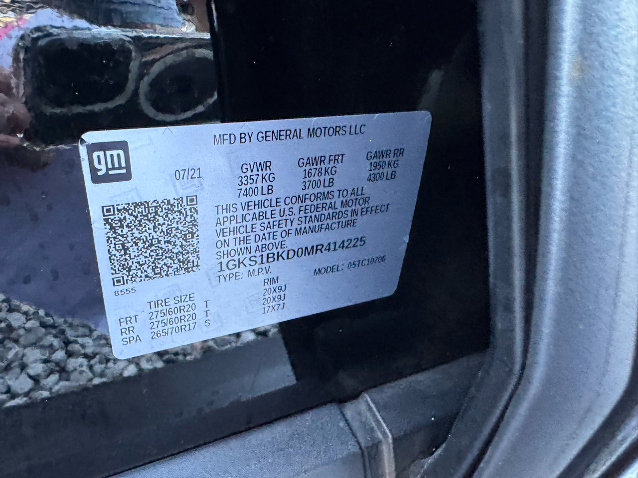 Used 2021 GMC Yukon SLT w/ SLT Premium Package image 20