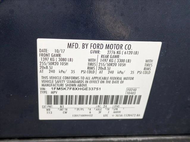 Used 2017 Ford Explorer Limited FWD image 15