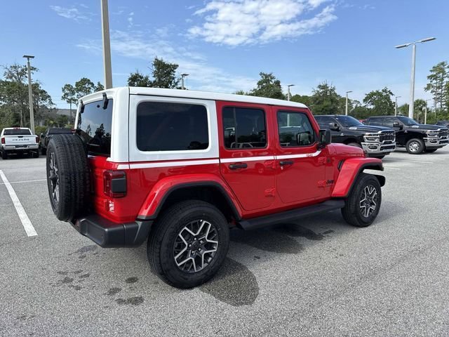 New 2026 Jeep Wrangler Unlimited Sahara w/ Whitecap Package AWD/4WD image 3